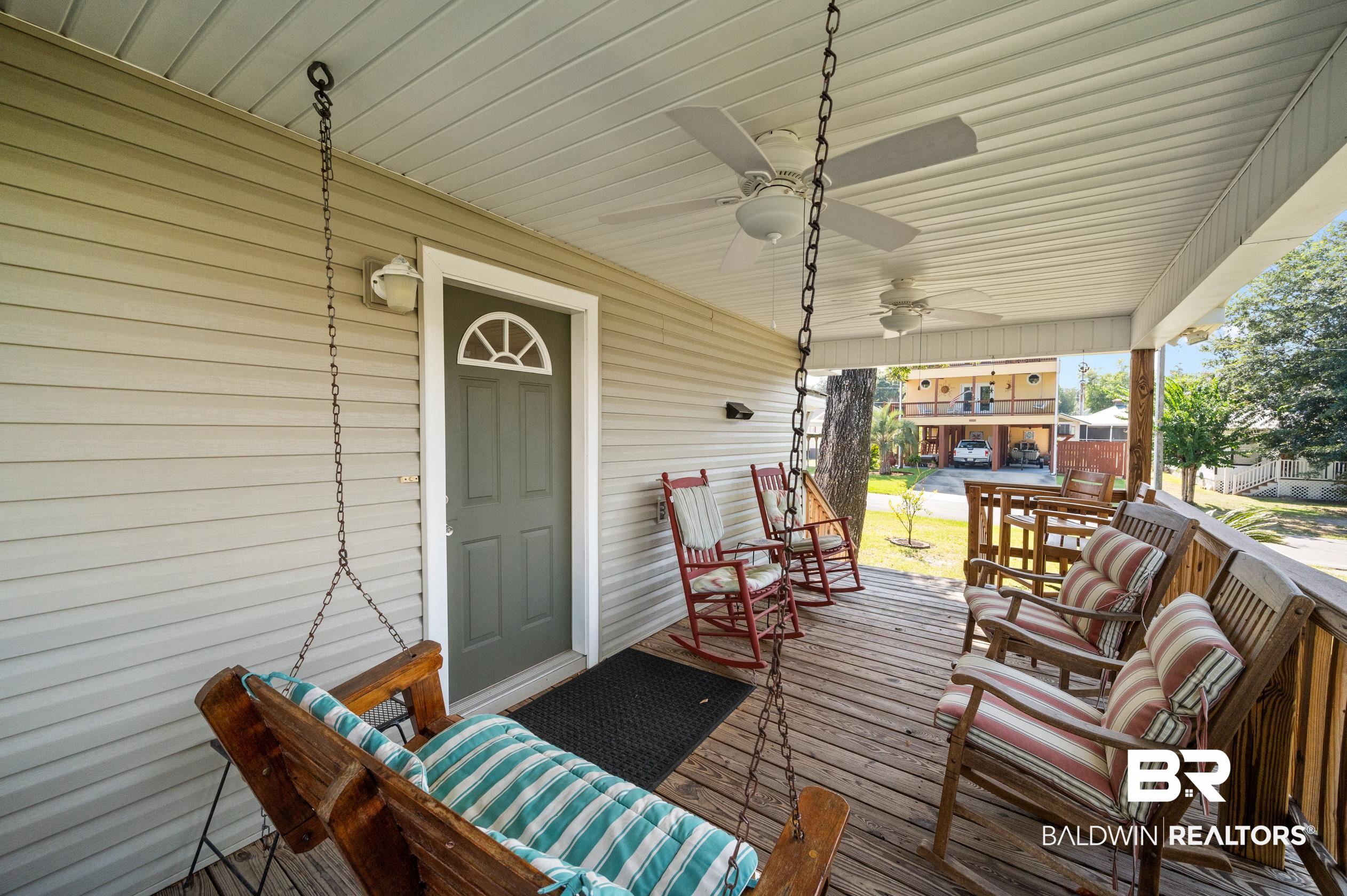 5392 Ornacor Avenue Orange Beach, AL 36561 - Photo 26 of 48 Deck with ceiling fan