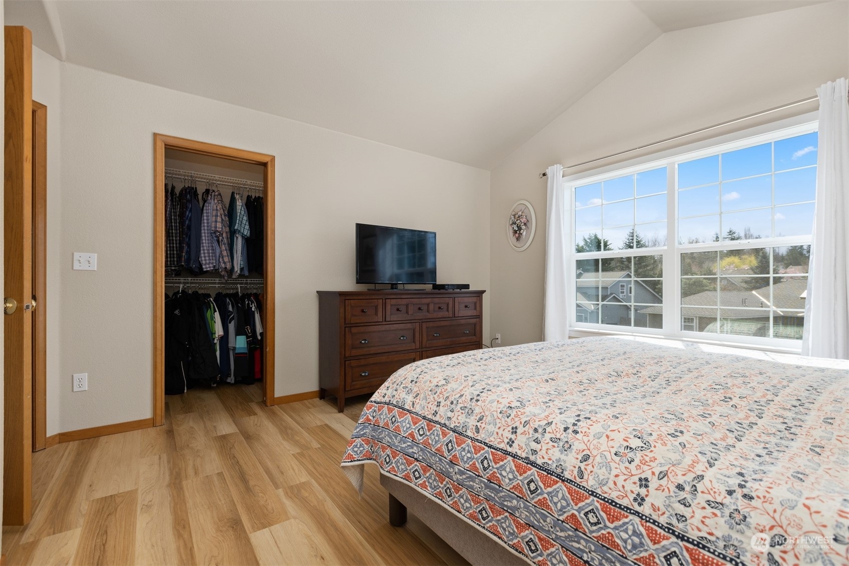 1308 Roma Road Bellingham, WA 98226 - Photo 16 of 39 a bedroom with a bed and a window