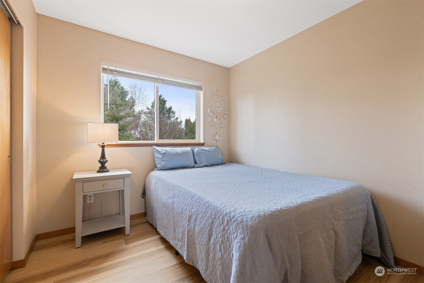 1308 Roma Road Bellingham, WA 98226 - Photo 21 of 39 a bedroom with a bed and a large window