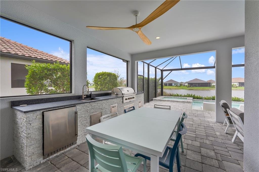 4007 Pegasus Way Naples, FL 34120 - Photo 23 of 27 Large Outdoor Grill Area