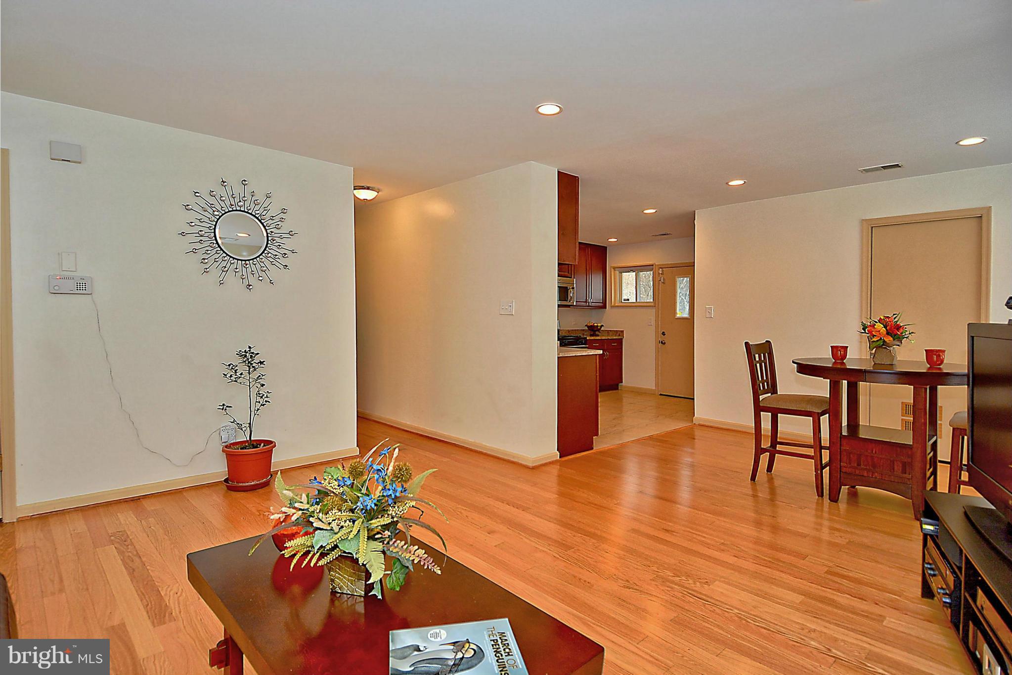 3915 Braddock Road Alexandria, VA 22312 - Photo 4 of 30 View from Living Room to Kitchen