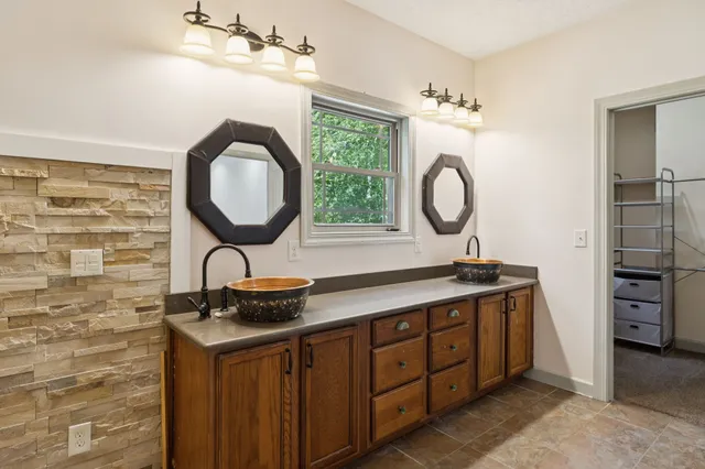 a view of an entryway with staircase