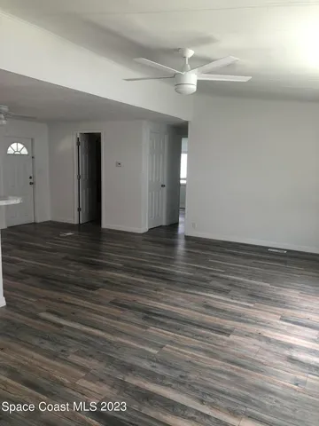 wooden floor in an empty room