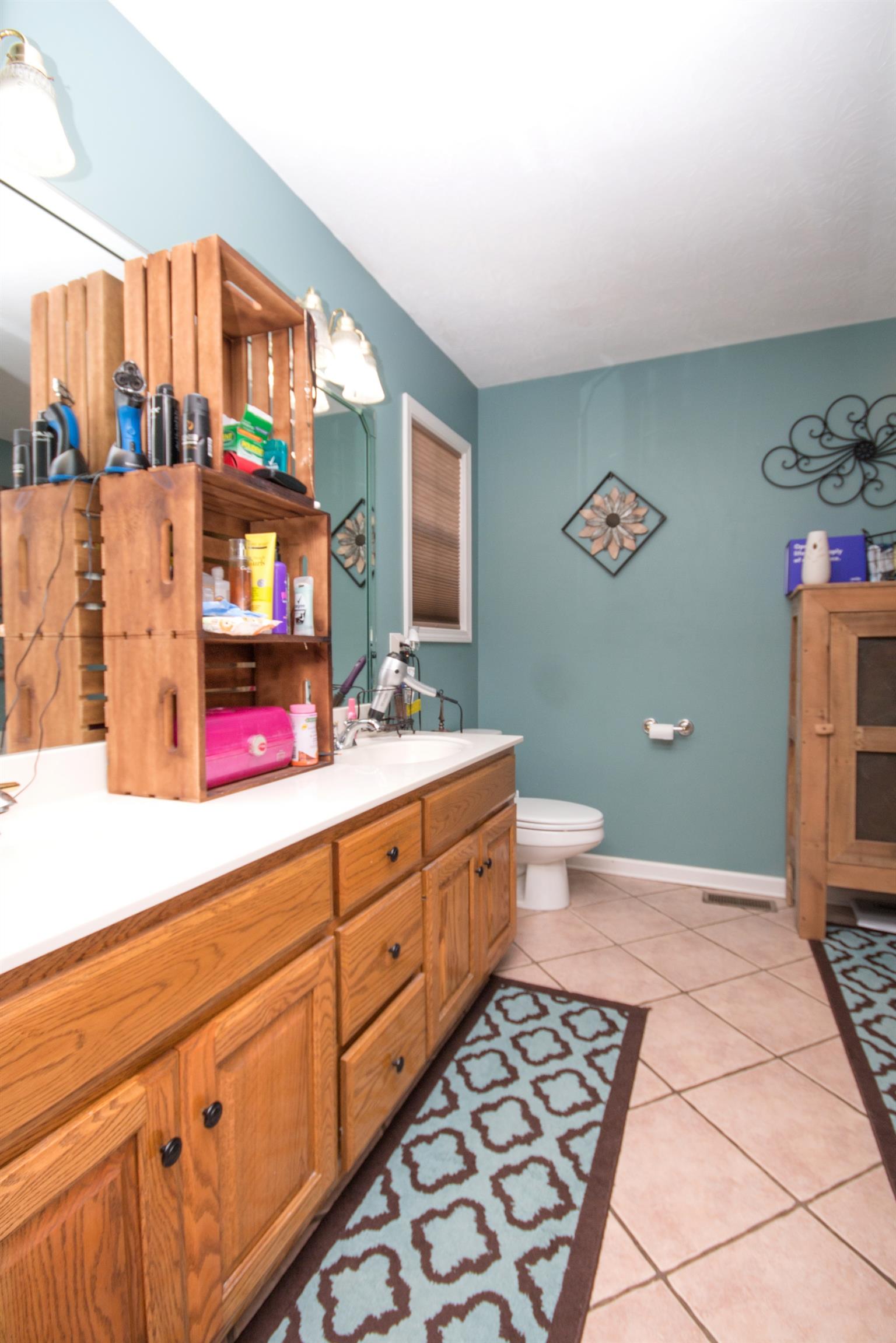 171 Abbey Road Gallatin, TN 37066 - Photo 14 of 28 a bathroom with a sink mirror vanity and toilet
