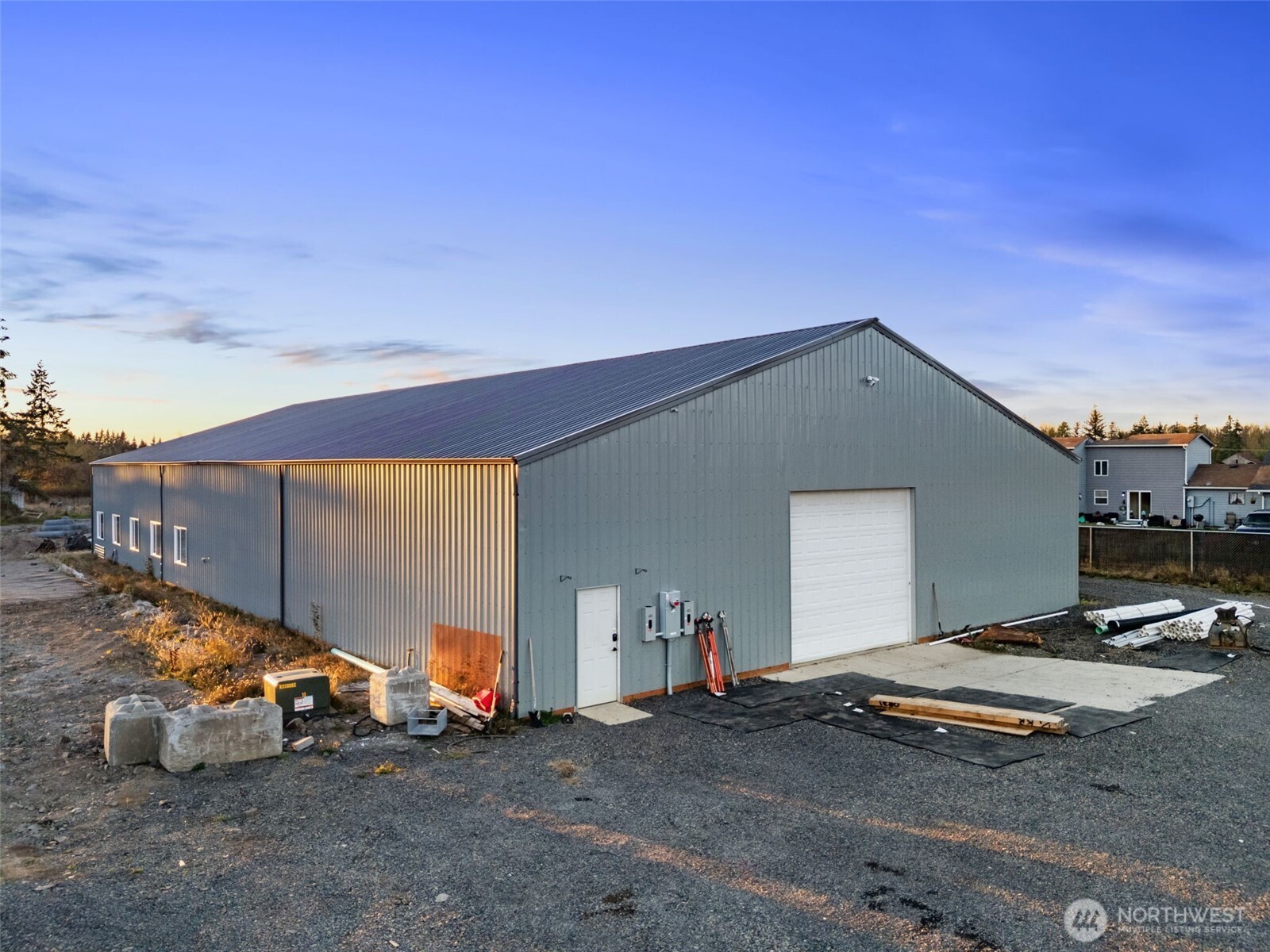 316 Meier Road Winlock, WA 98596 - Photo 7 of 12 a backyard of a house with barbeque oven and outdoor seating