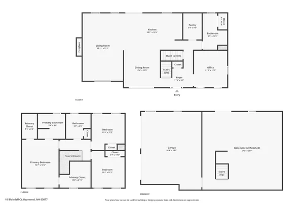 $799,900 | 10 Blaisdell Court, Raymond, NH 03077