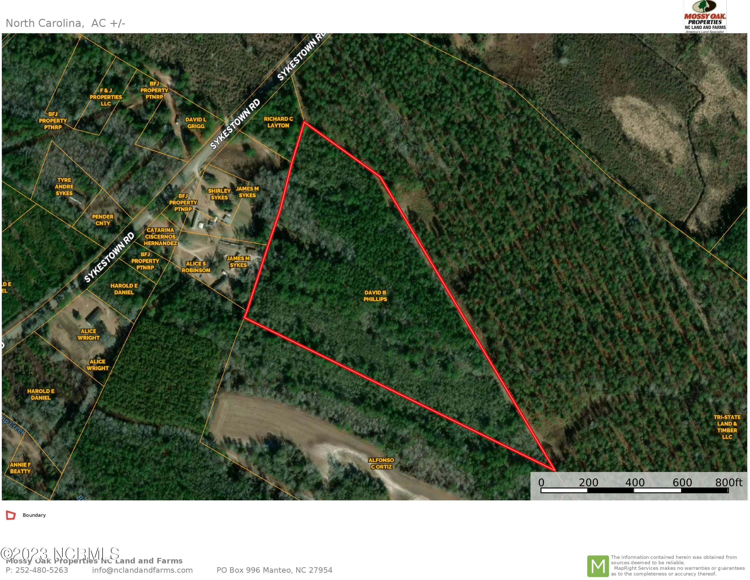 Tbd Sykes Town Road Currie, NC 28435 - Photo 1 of 10 Map