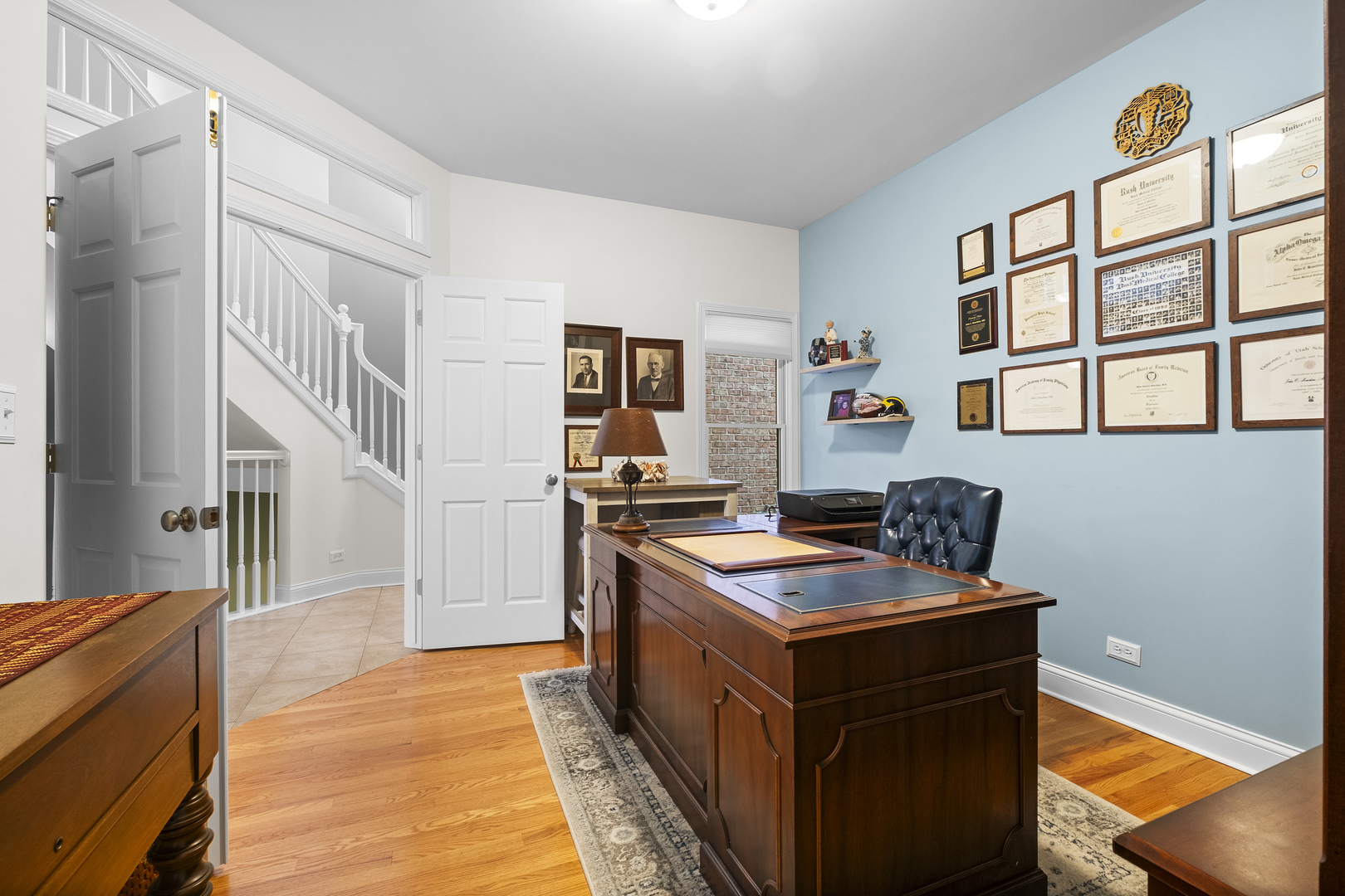 1076 Inverness Drive Antioch, IL 60002 - Photo 7 of 39 a kitchen with stainless steel appliances granite countertop a stove and a refrigerator