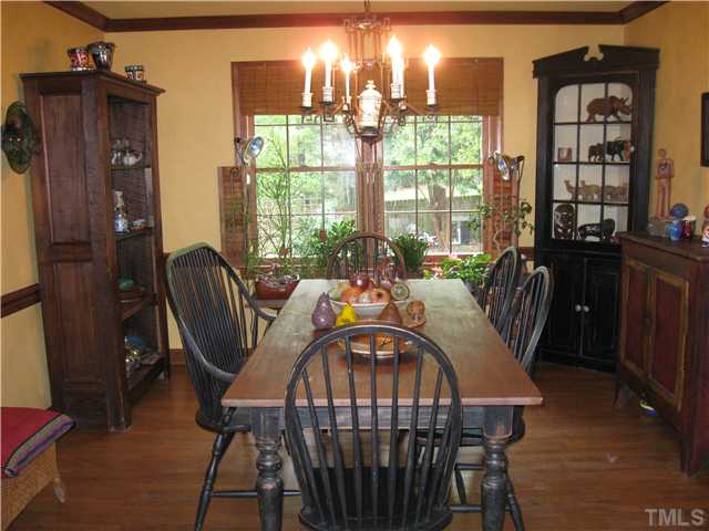 8609 Harbor Drive Raleigh, NC 27615 - Photo 7 of 25 Dining room overlooks gardens...