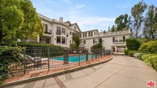 a view of a building with a balcony