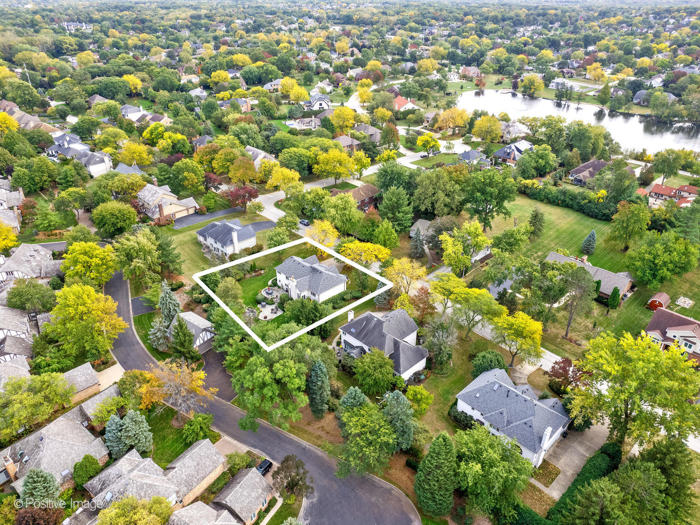 15-w601 81st Street Burr Ridge, IL 60527 - Photo 35 of 42 an aerial view of residential houses with outdoor space and street view
