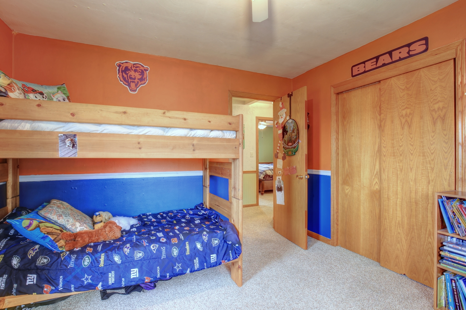 335 Dodge Street Cisco, IL 61830 - Photo 11 of 16 a bedroom with a bed and a dresser