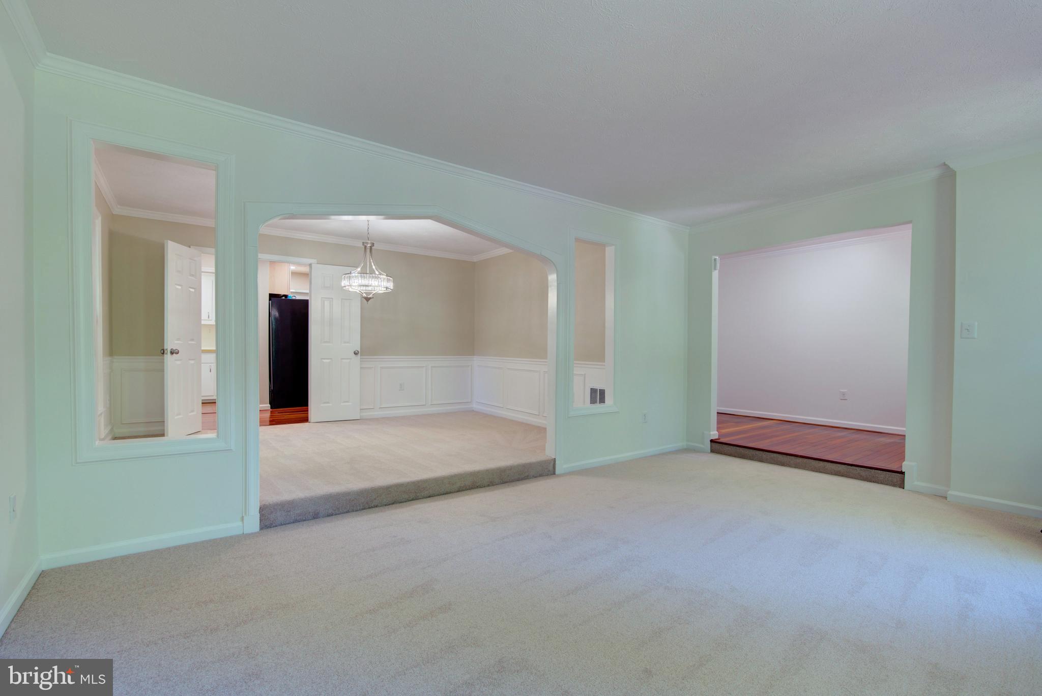 44 Carrollton Road Sterling, VA 20165 - Photo 8 of 75 Living room leading to dining room