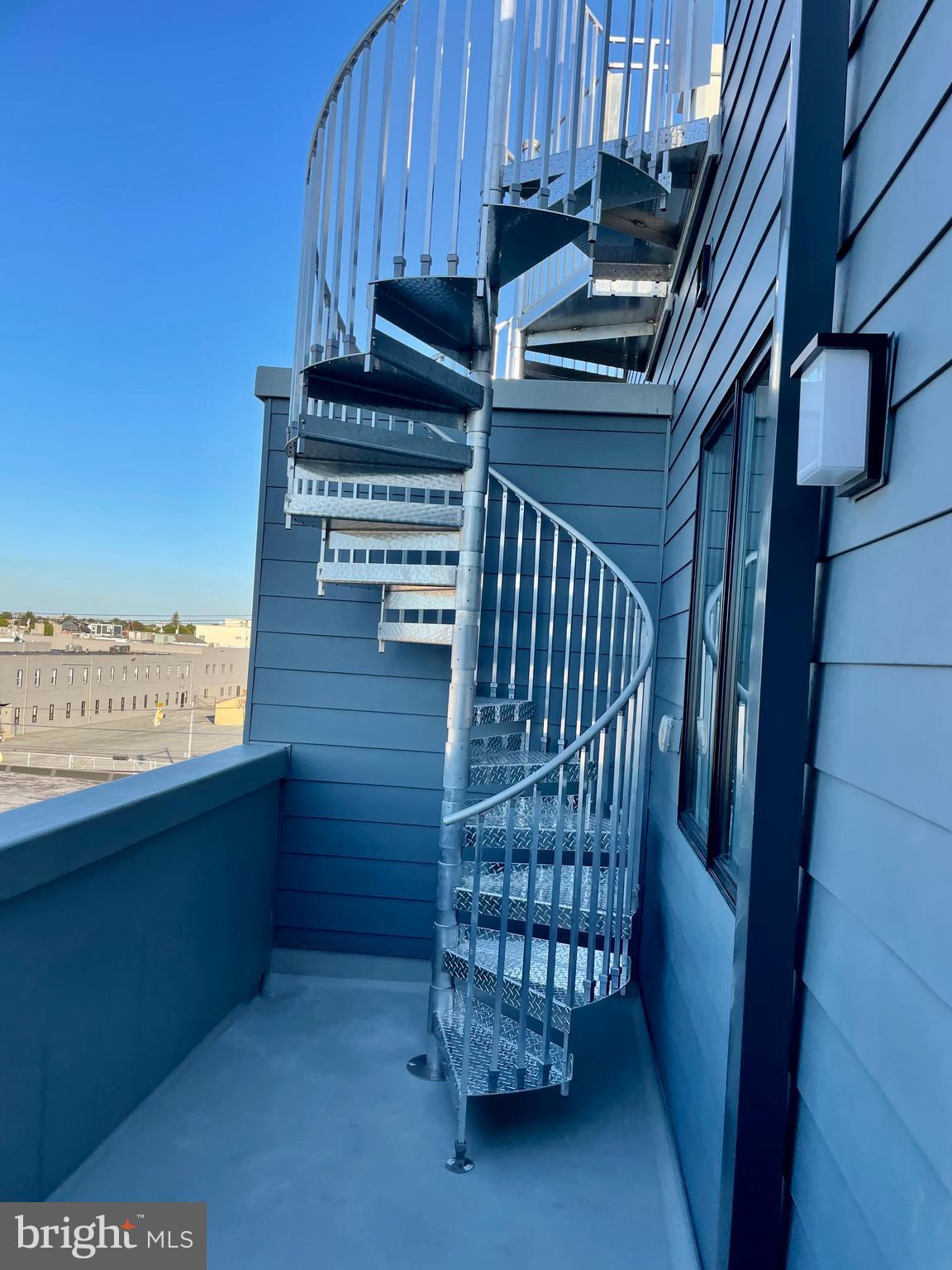 2011 Renaissance Walk, Unit 13 Philadelphia, PA 19145 - Photo 34 of 52 Spiral from 4th fl deck to rooftop deck