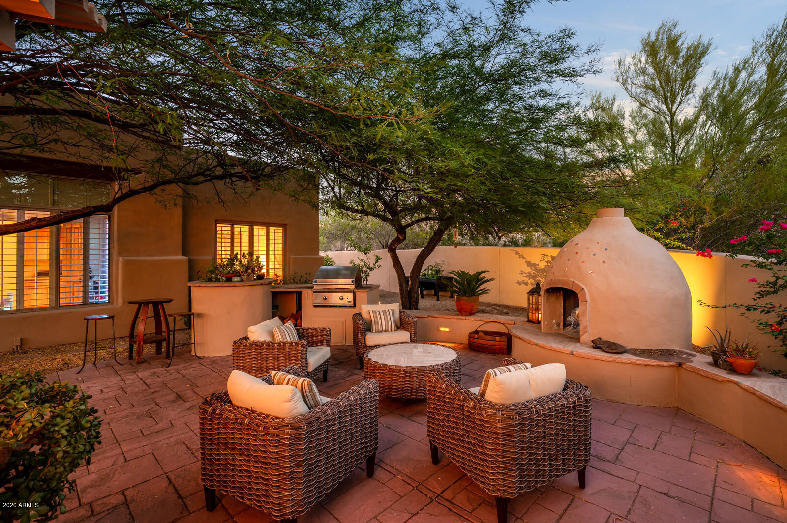 9669 East Peak View Road Scottsdale, AZ 85262 - Photo 32 of 36 Intimate Backyard Setting