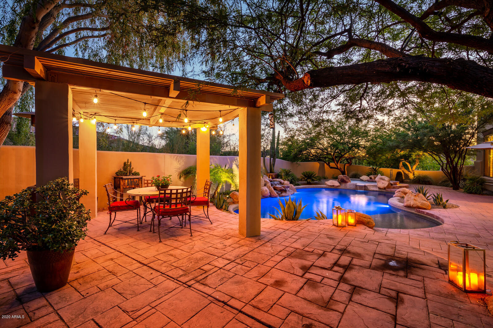 9669 East Peak View Road Scottsdale, AZ 85262 - Photo 35 of 36 Resort Backyard