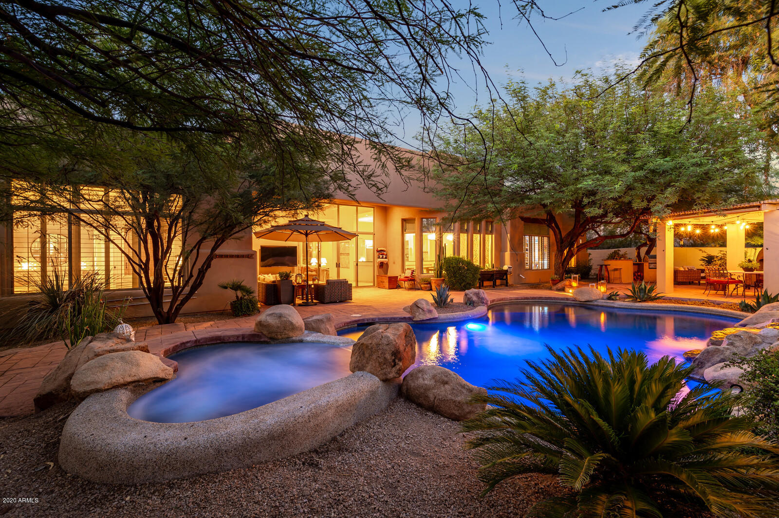 9669 East Peak View Road Scottsdale, AZ 85262 - Photo 4 of 36 Resort Backyard