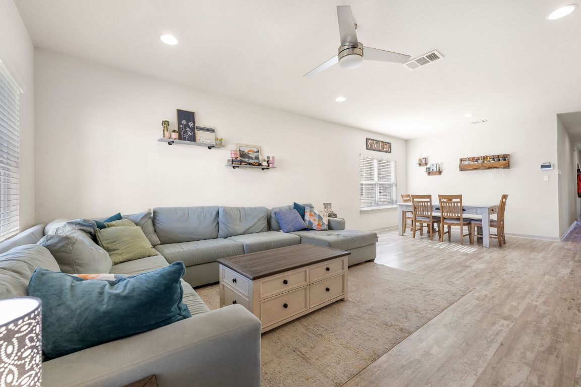 5001 Vanner Path Georgetown, TX 78626 - Photo 4 of 26 a living room with furniture and white walls