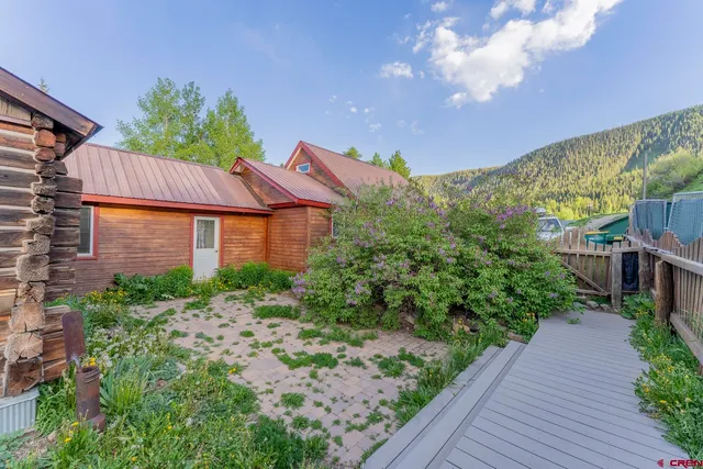 a aerial view of a house