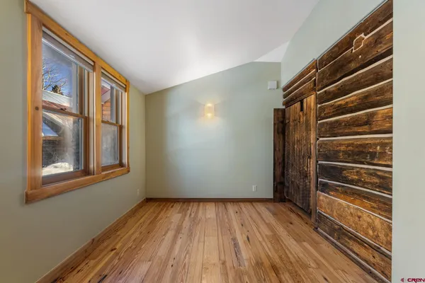 wooden floor in an empty room