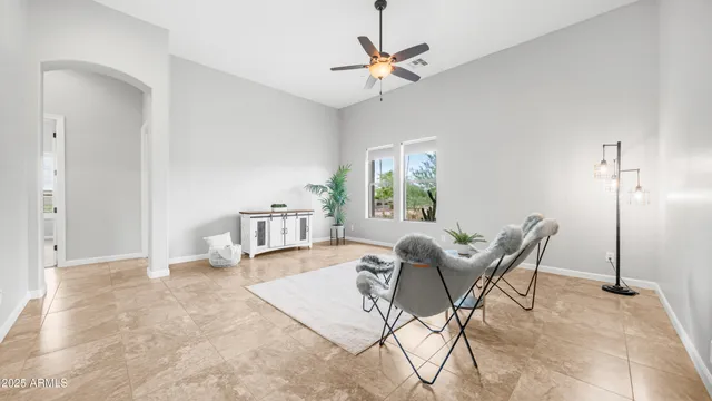 a kitchen with a sink and a refrigerator