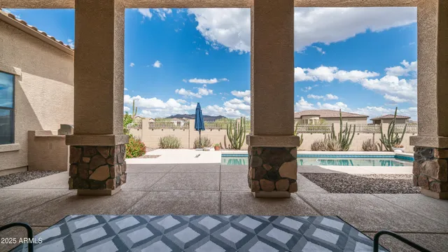 a view of a city with tall buildings