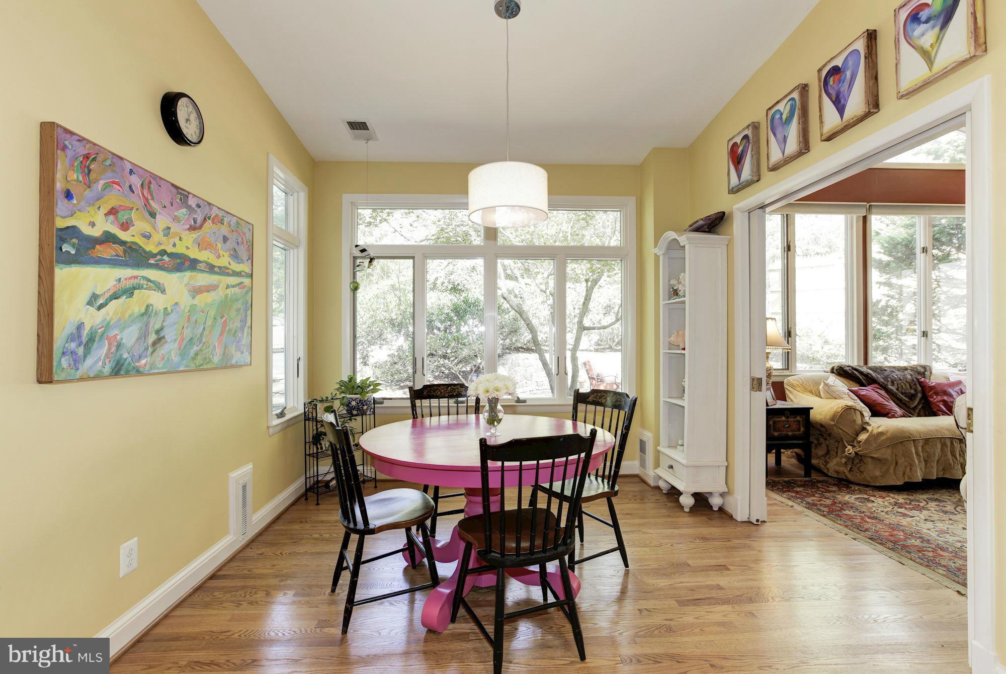 6210 Redwing Road Bethesda, MD 20817 - Photo 8 of 30 Breakfast Nook opening to Family Room