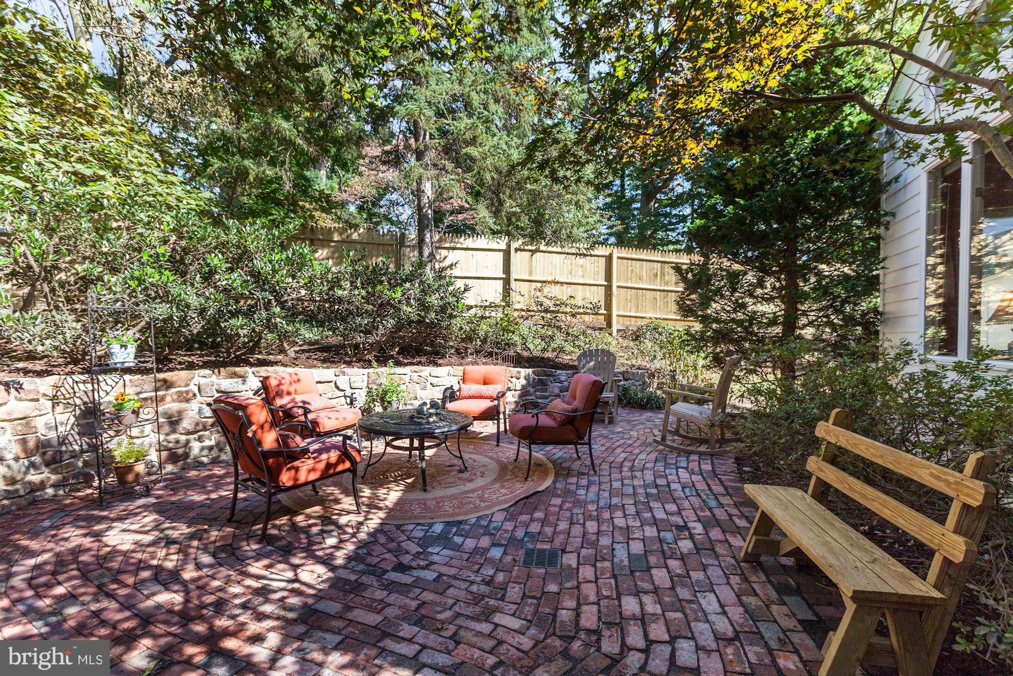 6210 Redwing Road Bethesda, MD 20817 - Photo 9 of 30 Almost 350 sq ft of beautiful brick patio!