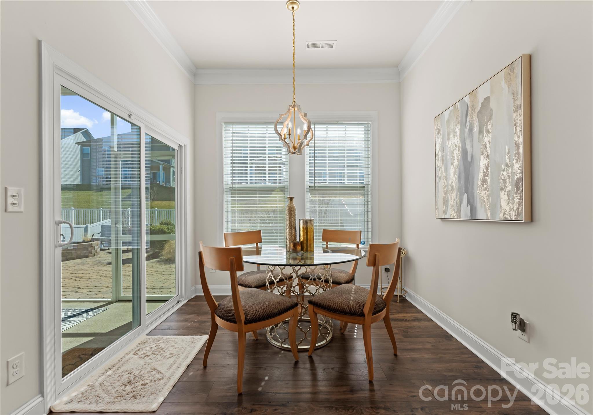 349 Preston Road Mooresville, NC 28117 - Photo 17 of 48 a dining room with furniture and window