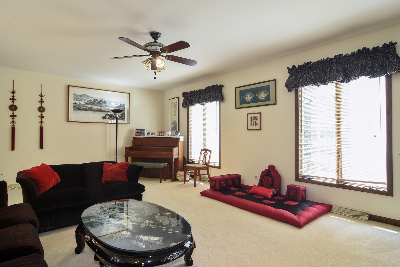 593 Scots Court Inverness, IL 60067 - Photo 10 of 15 a living room with furniture a rug and a window