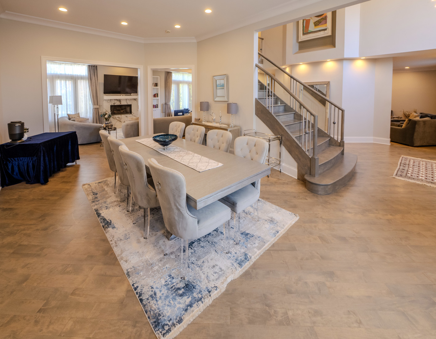 2015 Tree Farm Court Buffalo Grove, IL 60089 - Photo 41 of 100 a living room with furniture and a flat screen tv