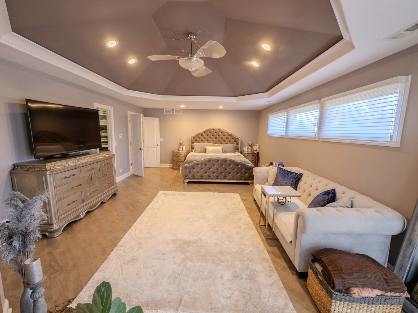 2015 Tree Farm Court Buffalo Grove, IL 60089 - Photo 84 of 100 a living room with furniture and a flat screen tv