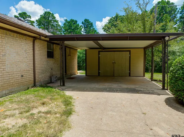 a view of outdoor space and deck
