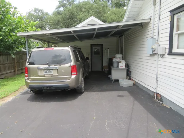a view of outdoor space and deck