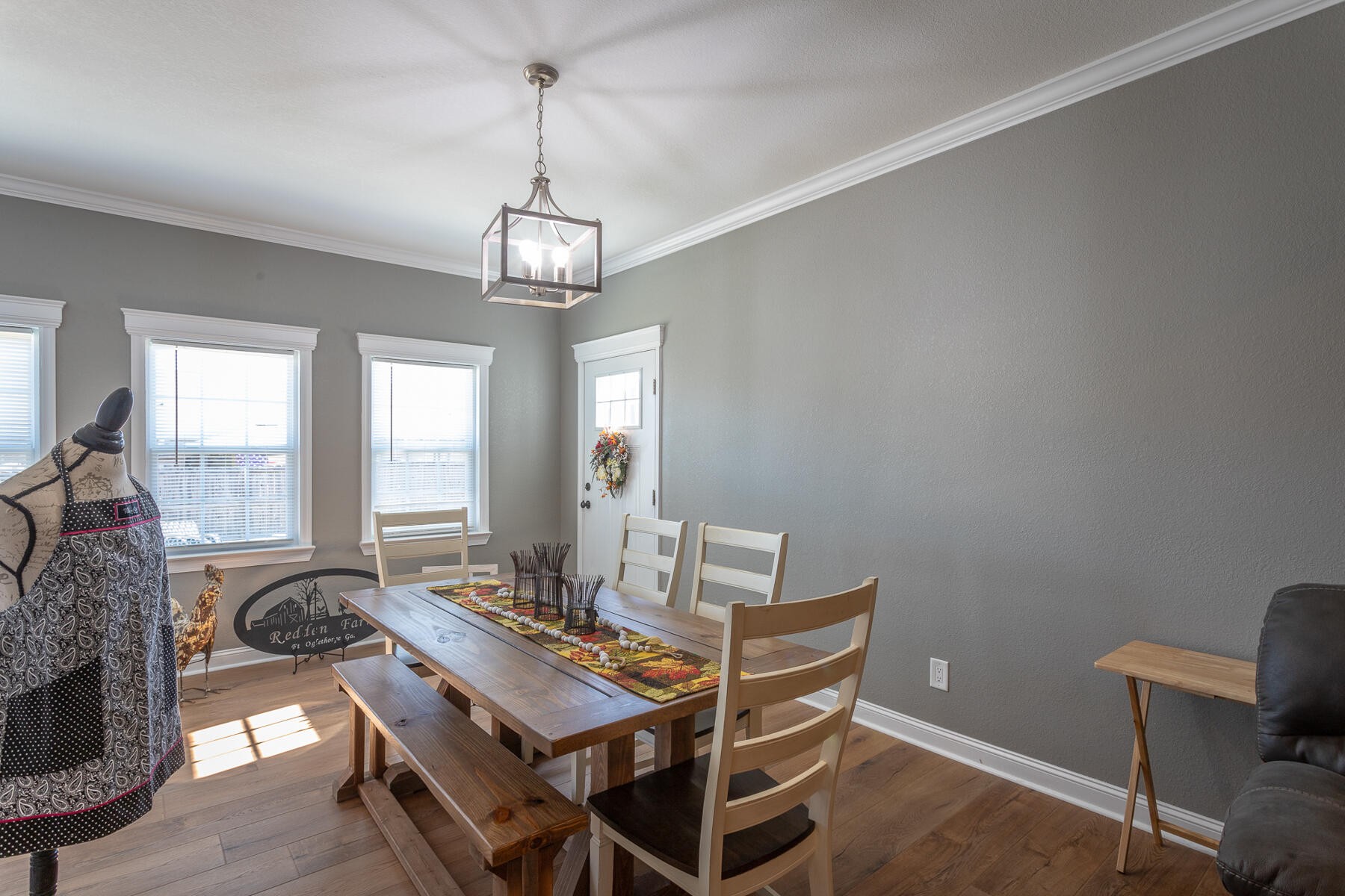 875 Colony Circle Fort Oglethorpe, GA 30742 - Photo 16 of 42 a view of a dining room with furniture window and outside view
