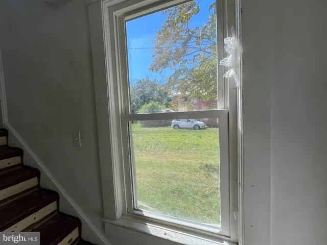 a view of a room with window