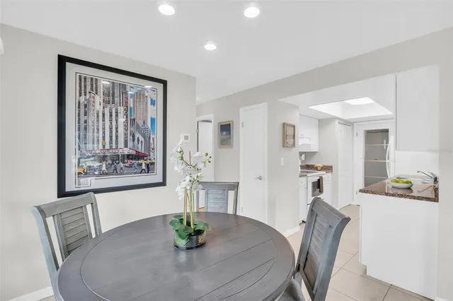 a kitchen with a sink cabinets and counter space
