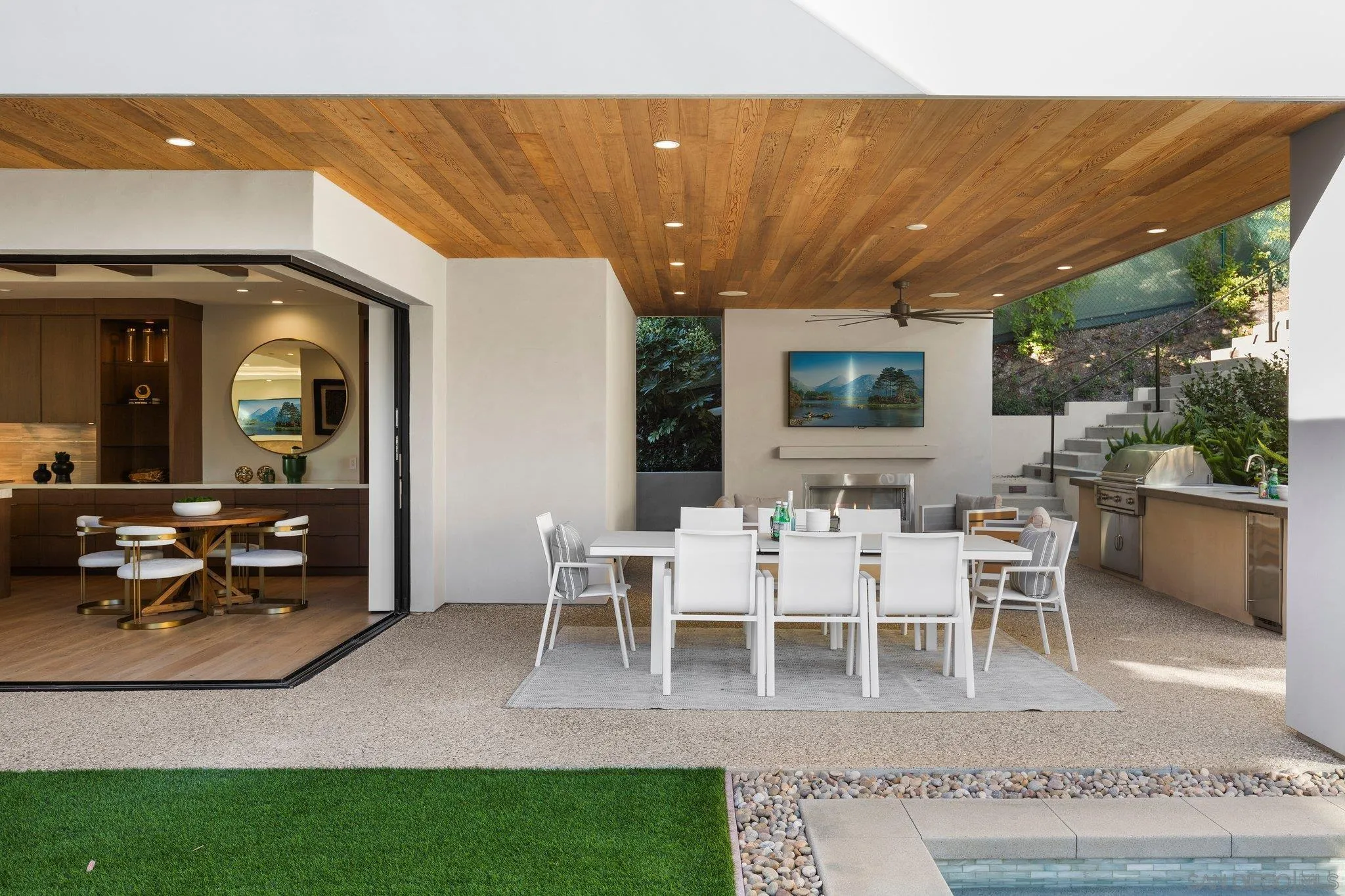 6349 Castejon Drive La Jolla, CA 92037 - Photo 11 of 43 a view of a dining room with furniture