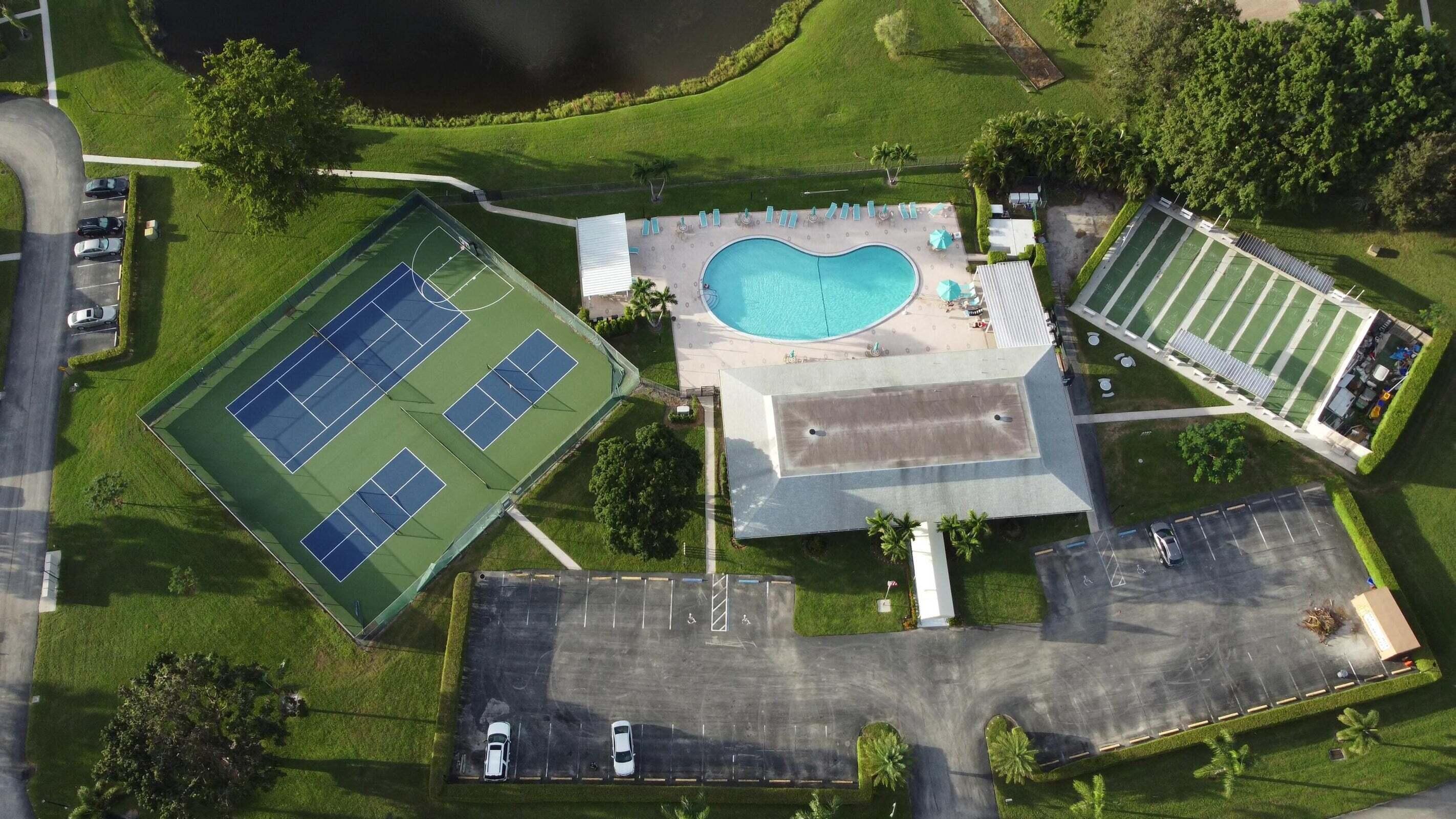 14250 Nesting Way, Unit B Delray Beach, FL 33484 - Photo 34 of 45 an aerial view of a house