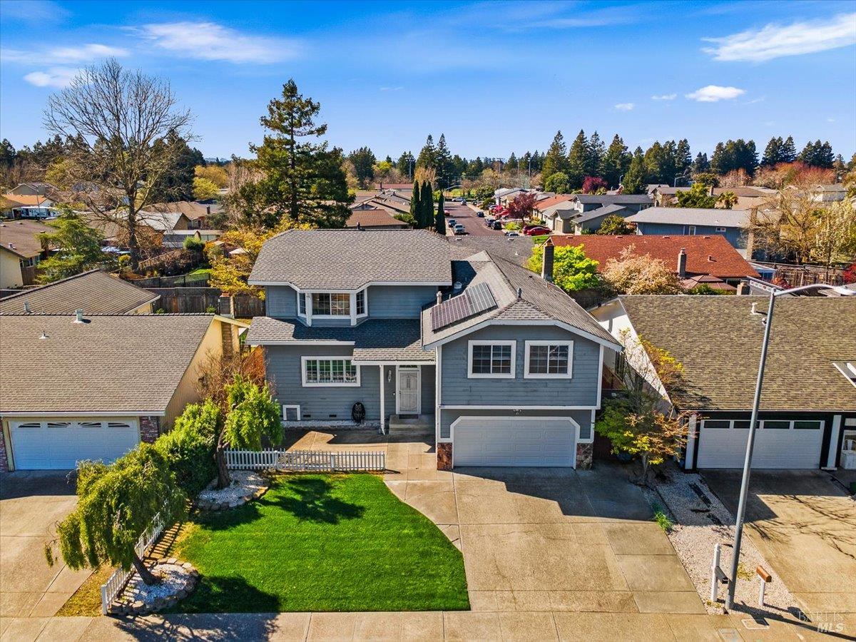 4457 Graywhaler Lane Rohnert Park, CA 94928 - Photo 42 of 51 a front view of a house with garden