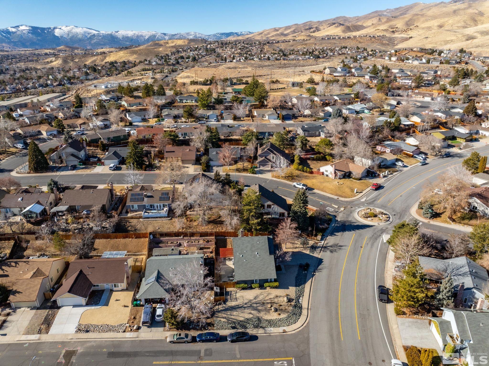 3829 Kings Row Reno, NV 89503 - Photo 36 of 40 an aerial view of a city
