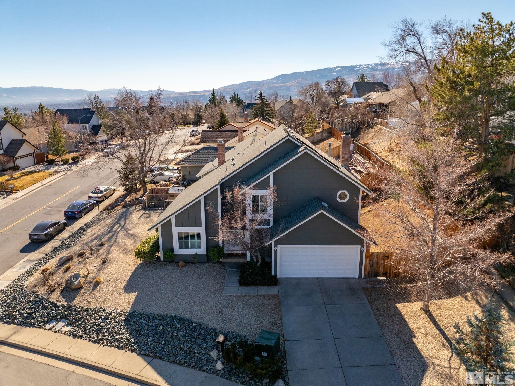 3829 Kings Row Reno, NV 89503 - Photo 40 of 40 a view of house with a yard