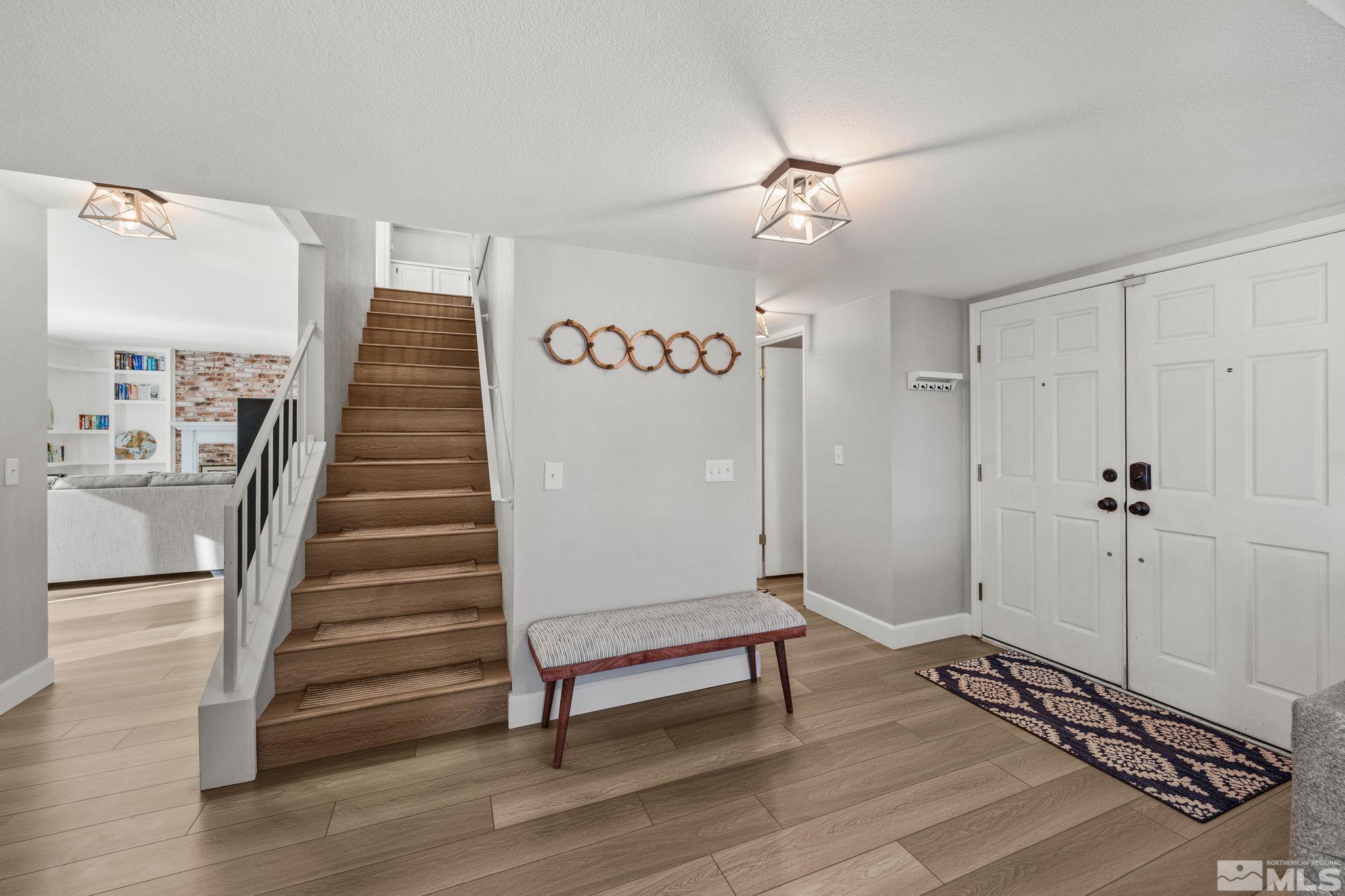 3829 Kings Row Reno, NV 89503 - Photo 6 of 40 a view of a hallway with stairs
