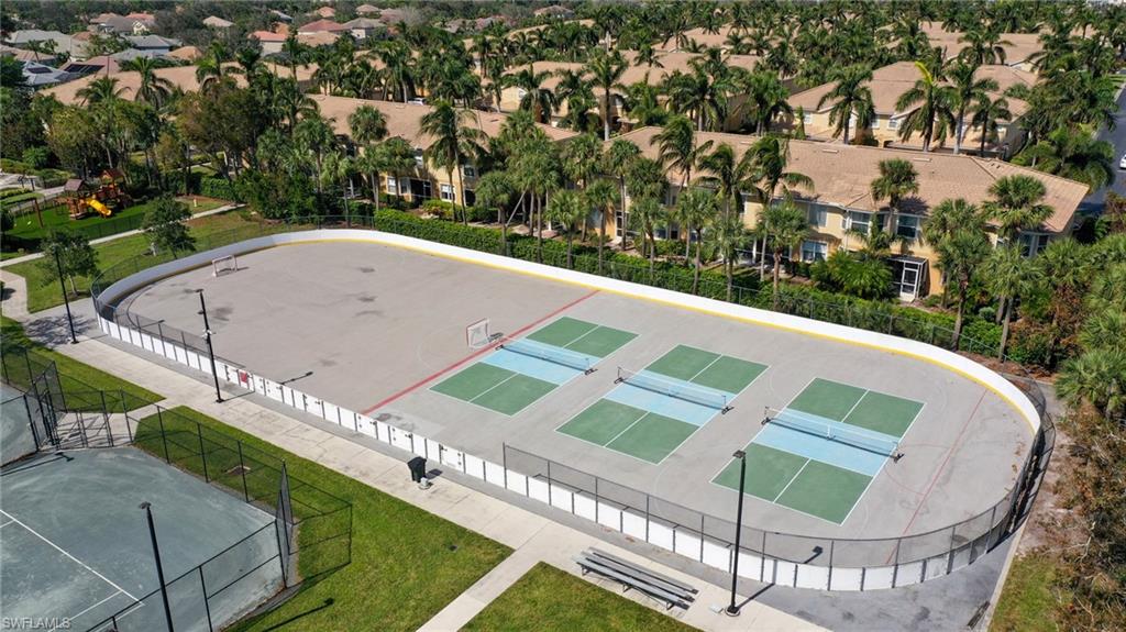 20411 Rookery Drive Estero, FL 33928 - Photo 23 of 29 pickle ball Drone / aerial view