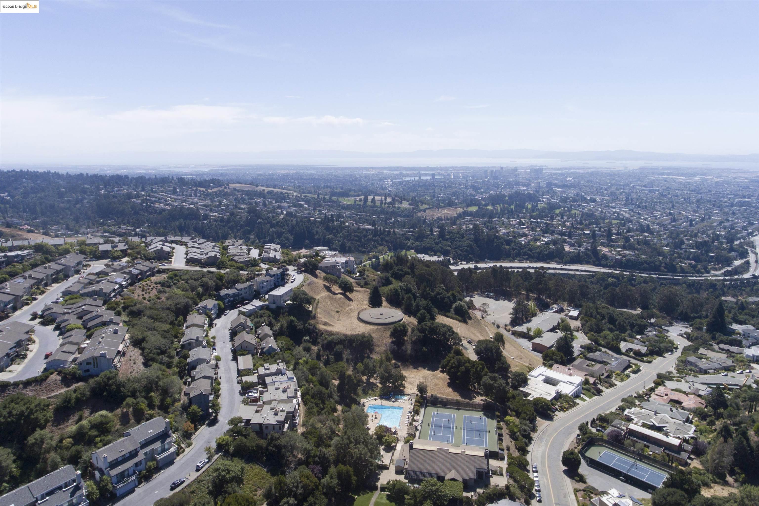 1881 Grand View Drive Oakland, CA 94618 - Photo 42 of 54 an aerial view of a city