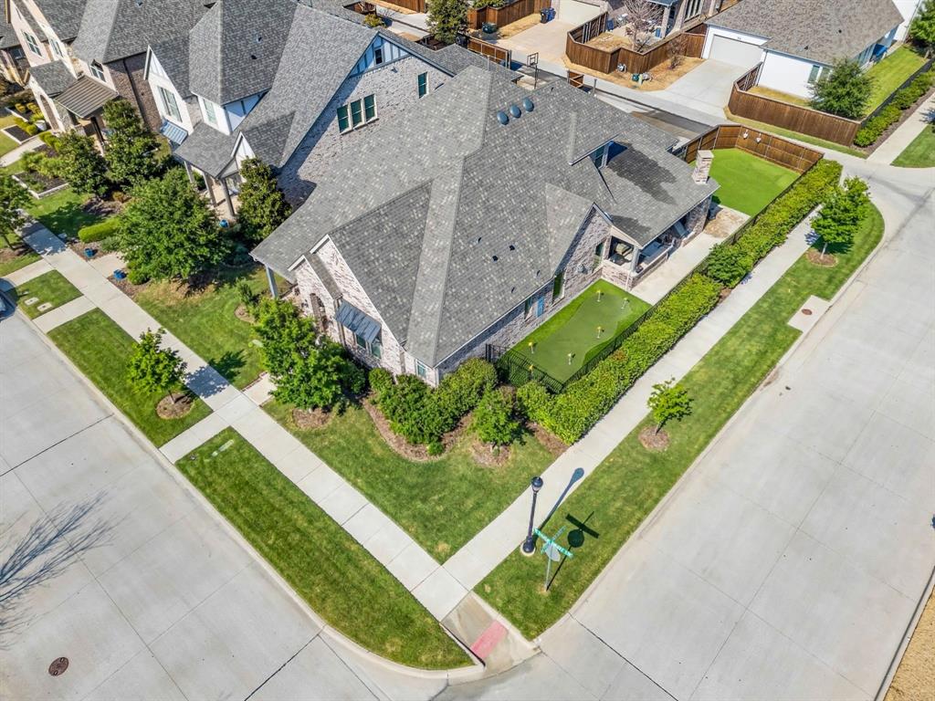 1898 Tumblegrass Road Frisco, TX 75033 - Photo 34 of 40 an aerial view of a house
