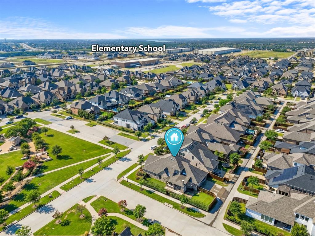 1898 Tumblegrass Road Frisco, TX 75033 - Photo 37 of 40 an aerial view of residential houses with outdoor space