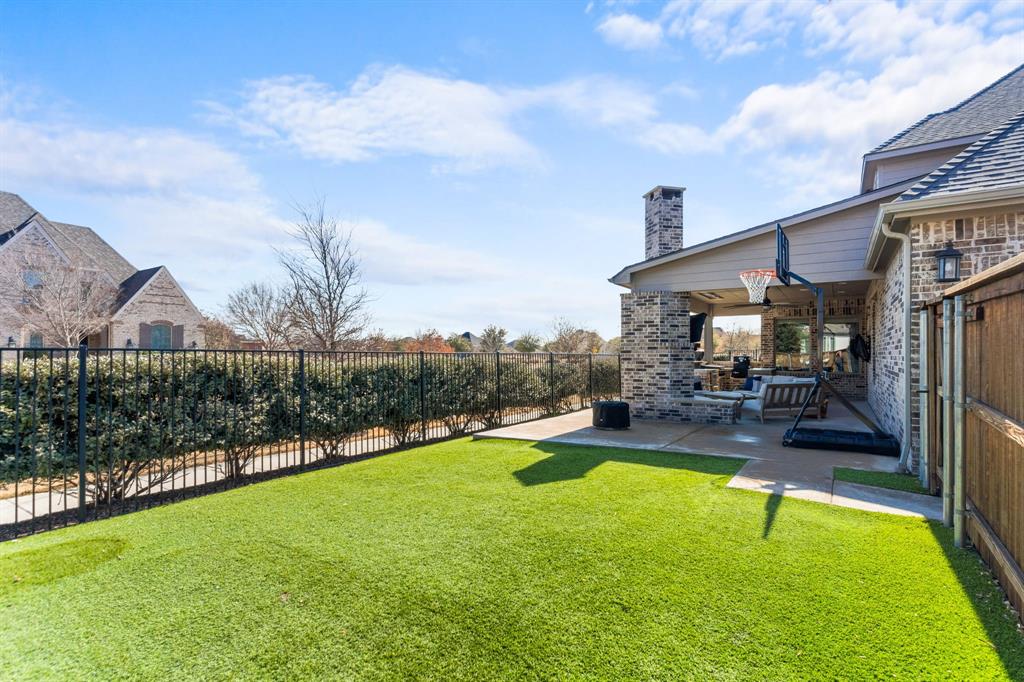 1898 Tumblegrass Road Frisco, TX 75033 - Photo 8 of 40 a swimming pool view with a outdoor seating