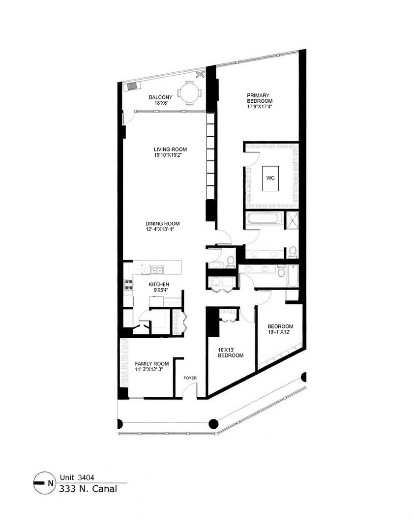 333 North Canal Street, Unit 3404 Chicago, IL 60606 - Photo 38 of 47