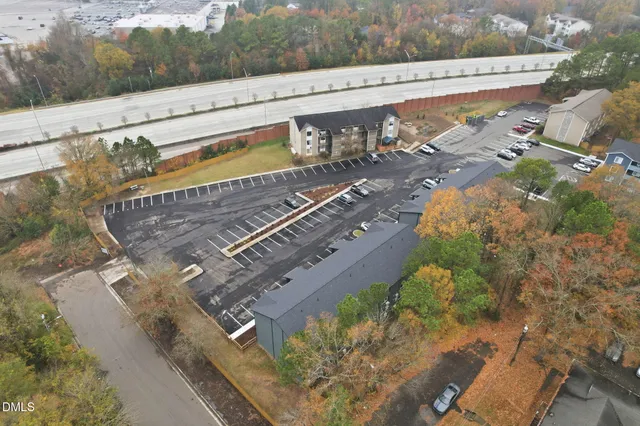 a view of a city from a terrace